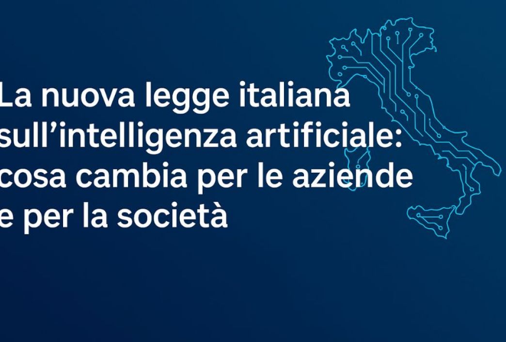 Legge italiana sull'intelligenza artificiale